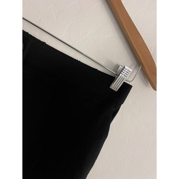 Eileen Fisher XS Black Pants Crop Wide Leg Stretch Pockers Washable Knit Relaxed - Picture 5 of 6